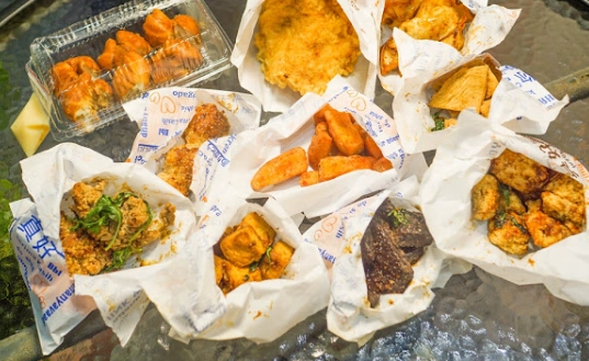 南屯素食炸物