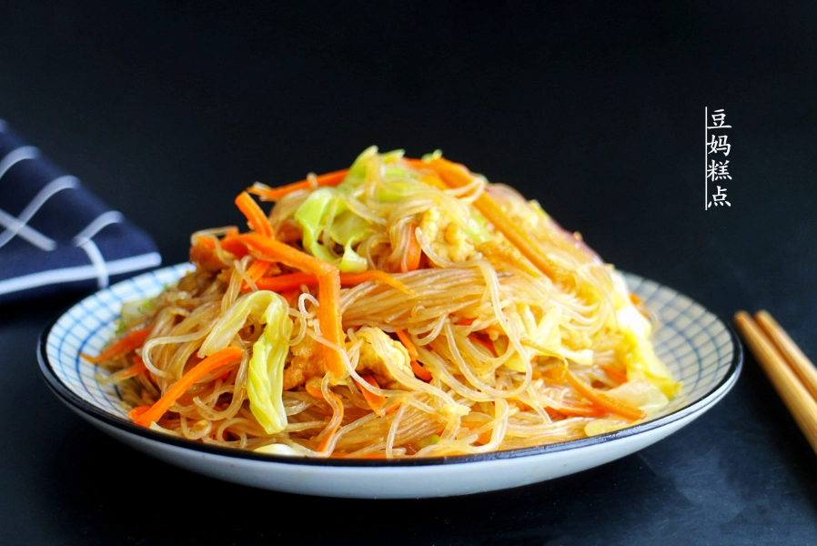 素食炒米粉