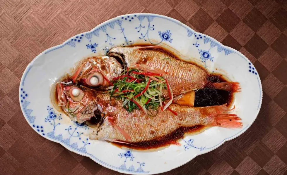 紅喉魚清蒸