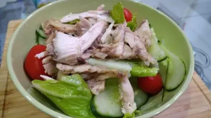 洋蔥雞肉沙拉食譜