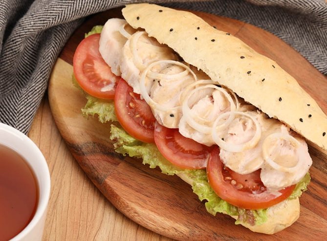 雞肉沙拉三明治