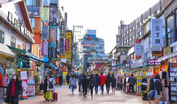 銀髮族首爾購物