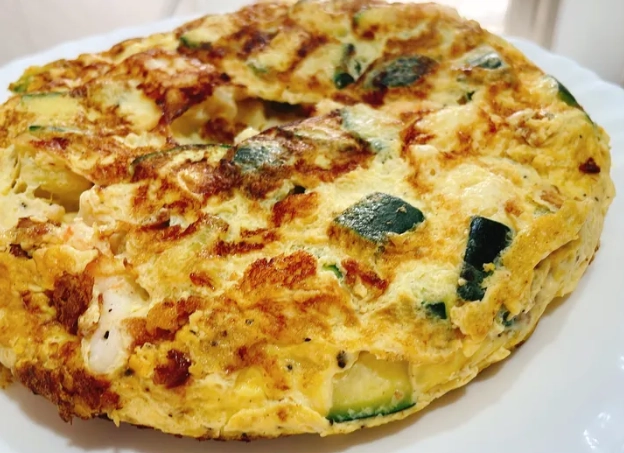 節瓜蝦仁烘蛋食譜