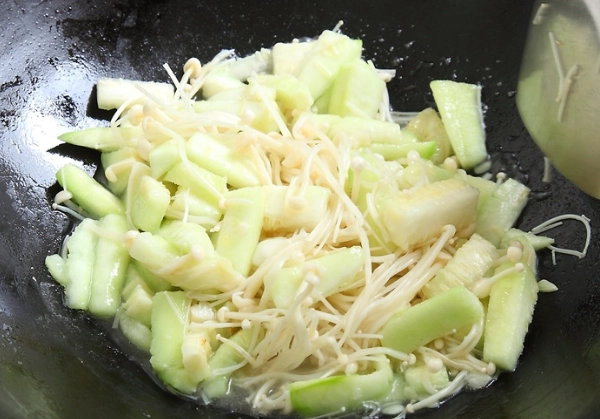 節瓜金針菇 食譜