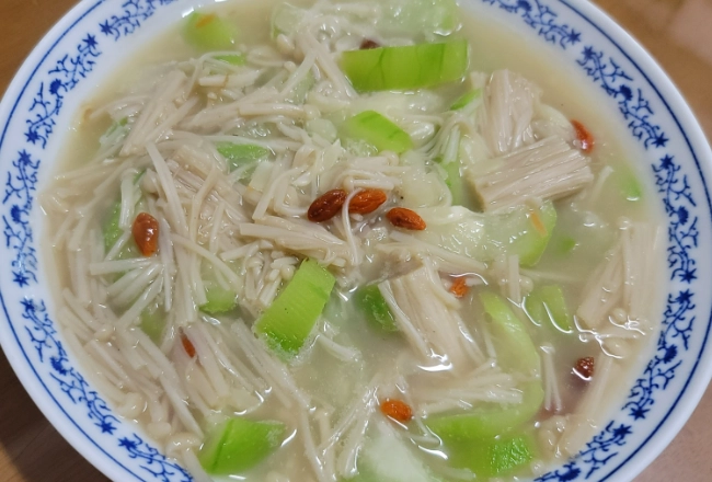 節瓜金針菇 食譜