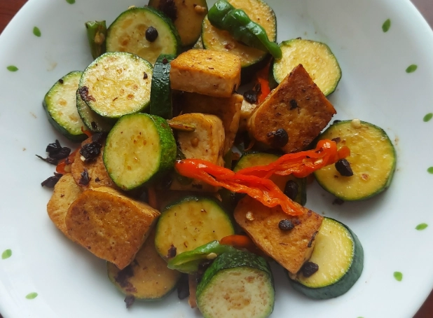 節瓜炒豆皮做法