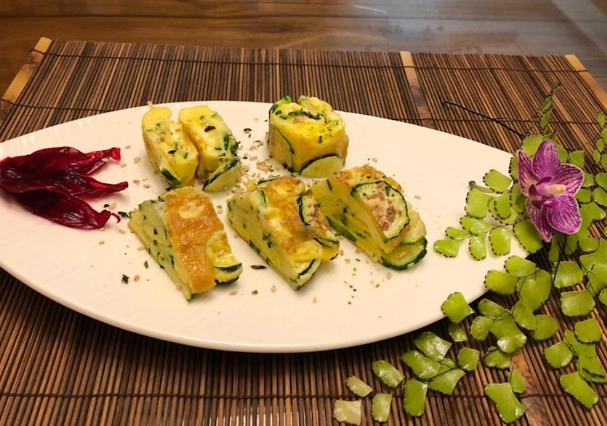 櫛瓜玉子燒做法