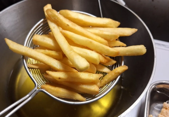冷凍薯條油炸技巧
