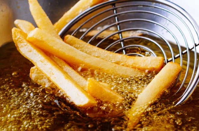 冷凍薯條油炸技巧
